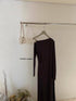 Ladies Off-Shoulder Long Sleeves Fitted Dress